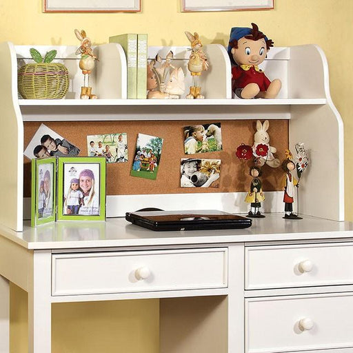 Omnus White Hutch - Visions in Furniture (La Mirada, CA)