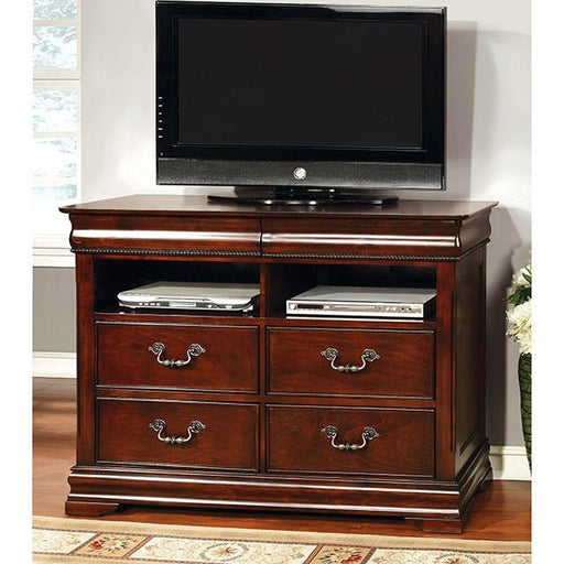 Mandura Cherry Media Chest - Visions in Furniture (La Mirada, CA)