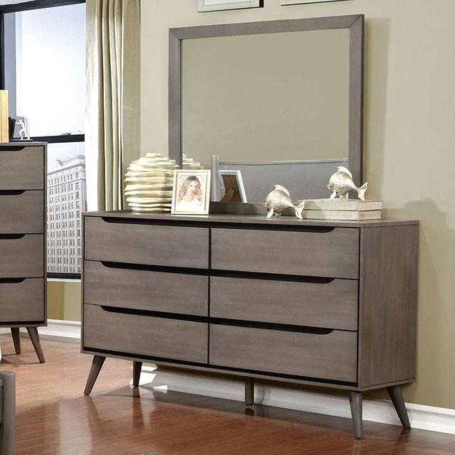 Lennart Gray Dresser - Visions in Furniture (La Mirada, CA)