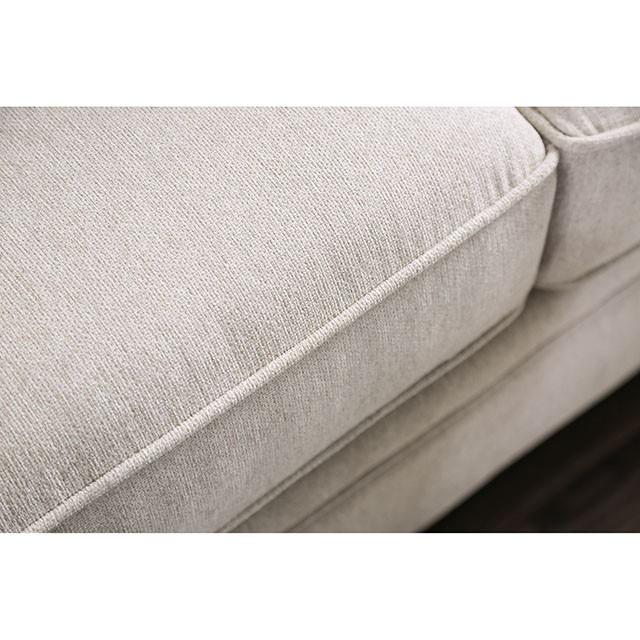Patricia Ivory Sectional - Visions in Furniture (La Mirada, CA)