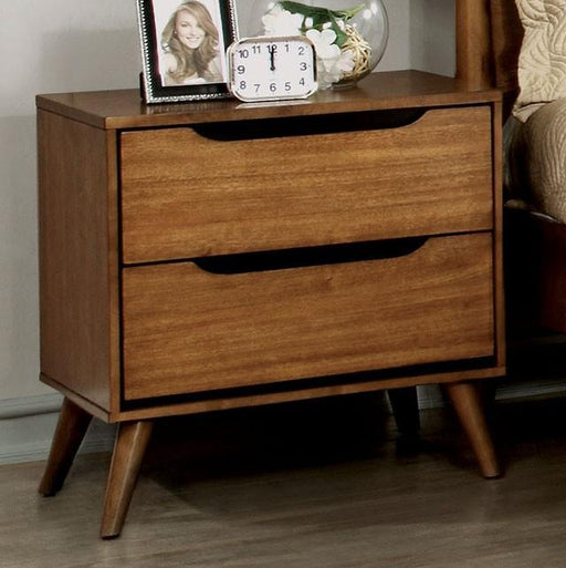 Lennart Oak Night Stand - Visions in Furniture (La Mirada, CA)