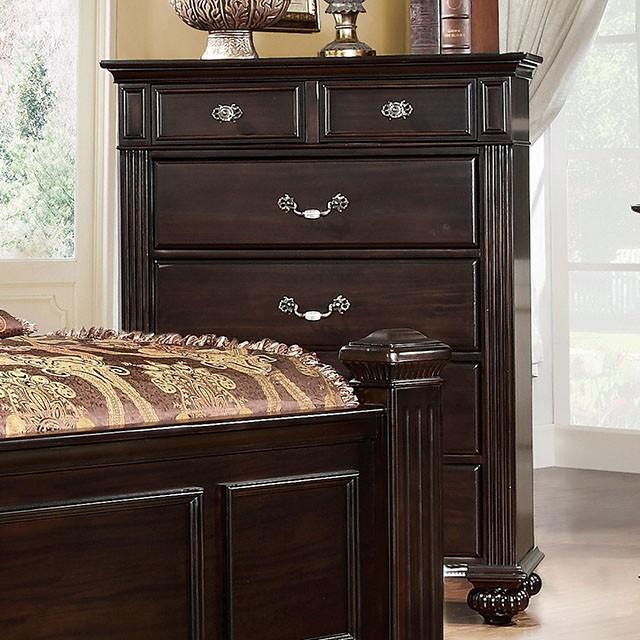 Syracuse Dark Walnut Chest - Visions in Furniture (La Mirada, CA)