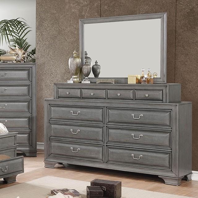 Brandt Gray Dresser - Visions in Furniture (La Mirada, CA)