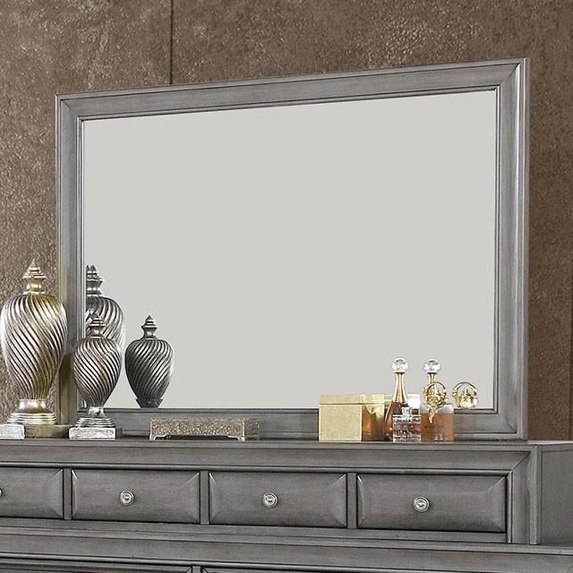 Brandt Gray Mirror - Visions in Furniture (La Mirada, CA)