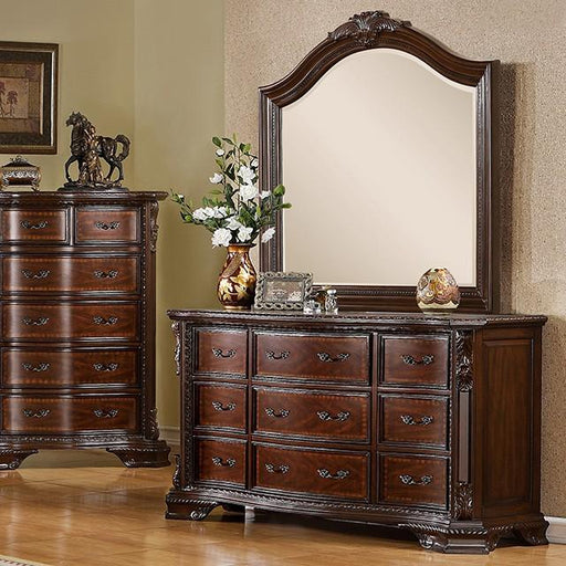 Monte Vista I Brown Cherry Dresser - Visions in Furniture (La Mirada, CA)