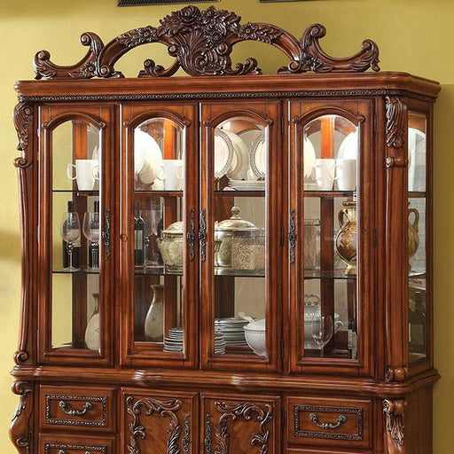 Medieve Antique Oak Hutch & Buffet - Visions in Furniture (La Mirada, CA)