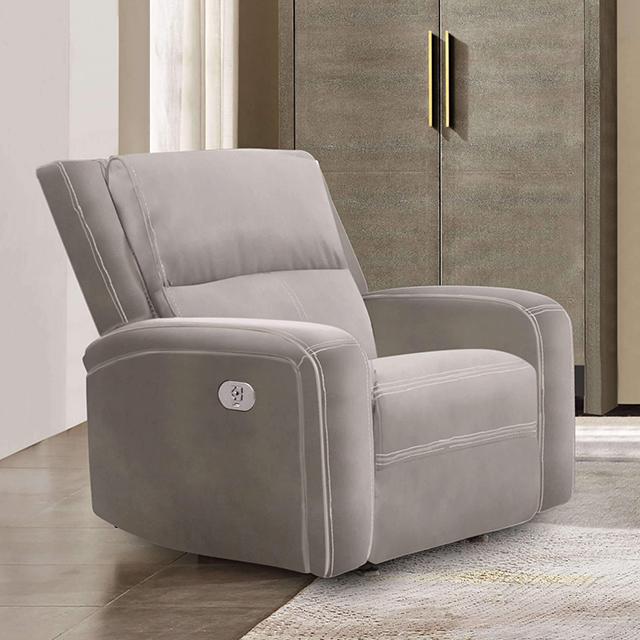 VASILIOS Power Recliner, Taupe - Visions in Furniture (La Mirada, CA)