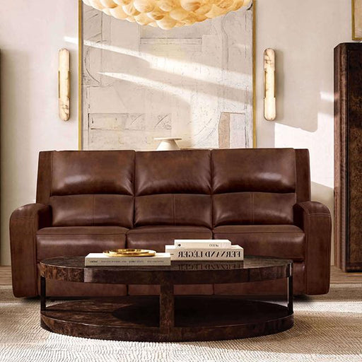 SOTERIOS Power Sofa, Medium Brown - Visions in Furniture (La Mirada, CA)