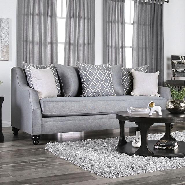 Nefyn Gray Sofa - Visions in Furniture (La Mirada, CA)