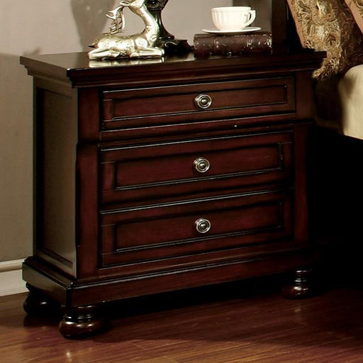 NORTHVILLE Dark Cherry Night Stand - Visions in Furniture (La Mirada, CA)