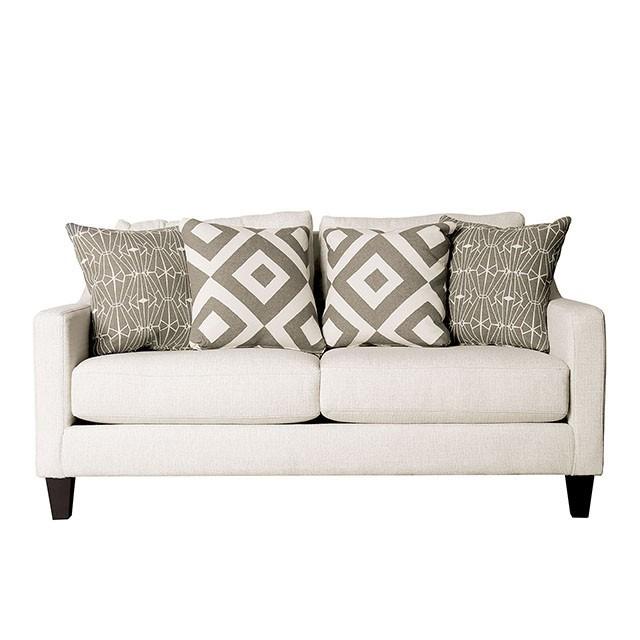 PARKER Ivory Love Seat - Visions in Furniture (La Mirada, CA)