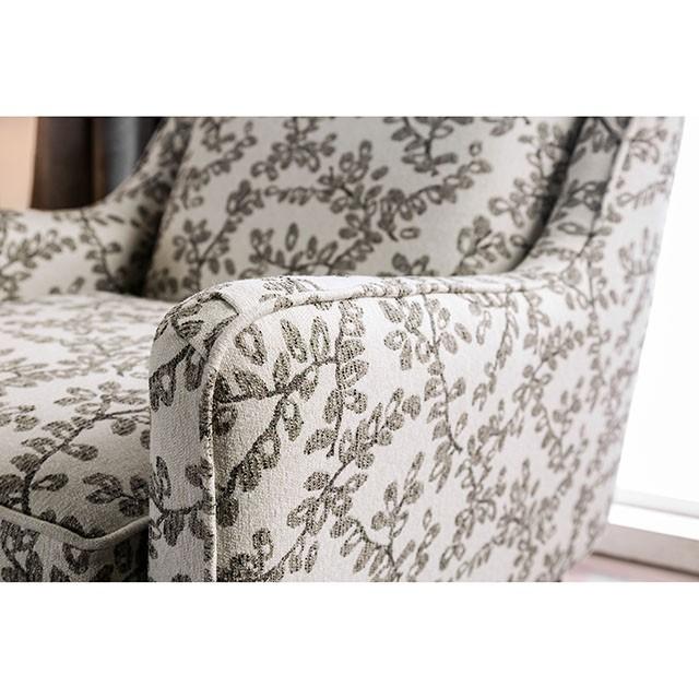 Dorset Ivory/Pattern Floral Chair - Visions in Furniture (La Mirada, CA)