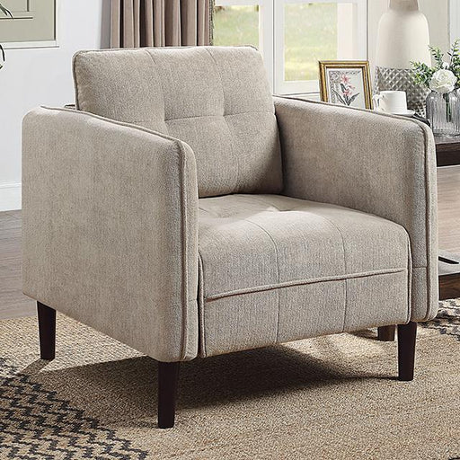 LYNDA Chair, Light Gray - Visions in Furniture (La Mirada, CA)