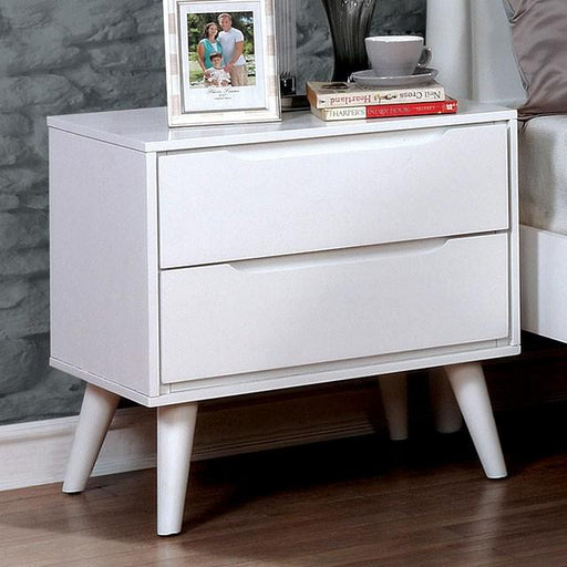 LENNART II White Night Stand - Visions in Furniture (La Mirada, CA)