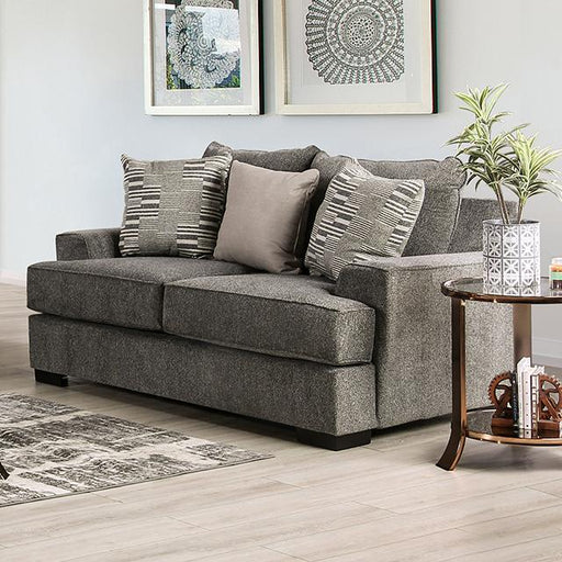 HOLBORN Loveseat, Gray - Visions in Furniture (La Mirada, CA)