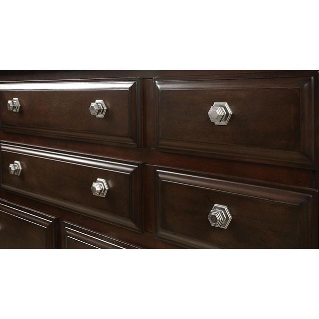 Litchville Brown Cherry Dresser - Visions in Furniture (La Mirada, CA)