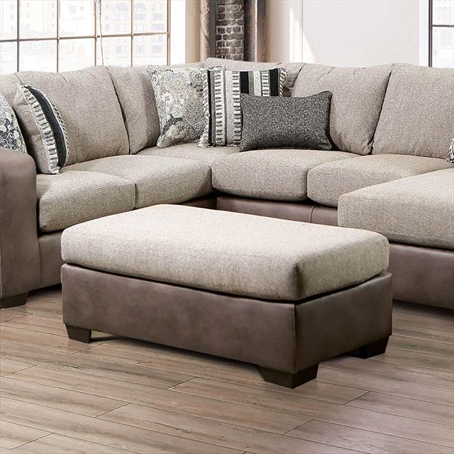 ASHENWEALD Ottoman - Visions in Furniture (La Mirada, CA)