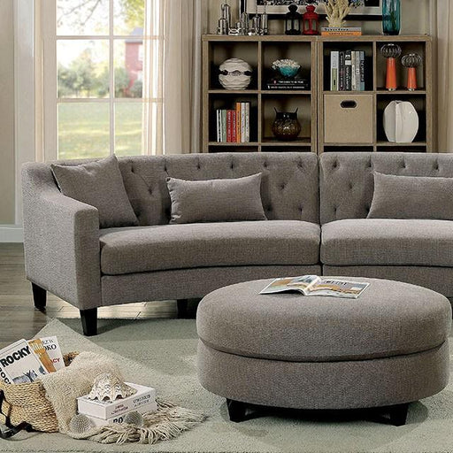 SARIN Warm Gray Sectional - Visions in Furniture (La Mirada, CA)