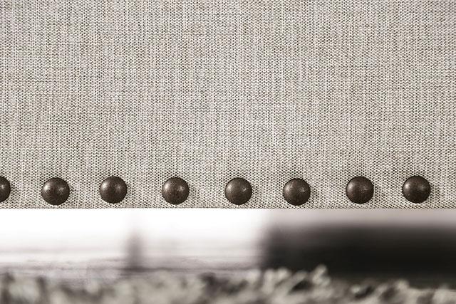 PICOTEE Sofa, Light Gray/Black - Visions in Furniture (La Mirada, CA)