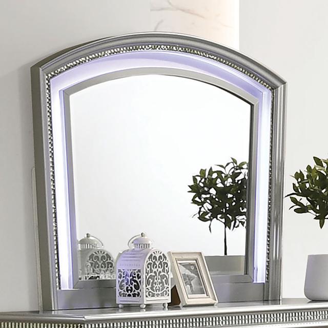 MADDIE Mirror, Silver - Visions in Furniture (La Mirada, CA)