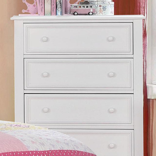 OLIVIA White Chest - Visions in Furniture (La Mirada, CA)