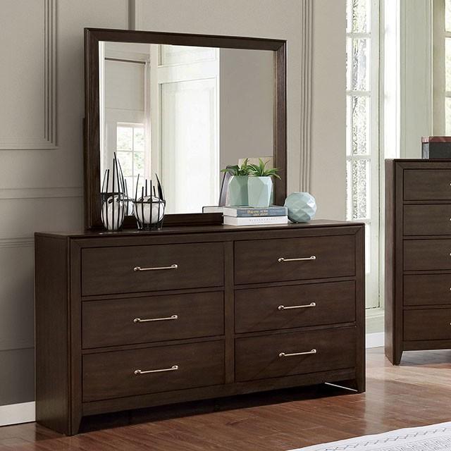JAMIE Dresser With Support Rail - Visions in Furniture (La Mirada, CA)