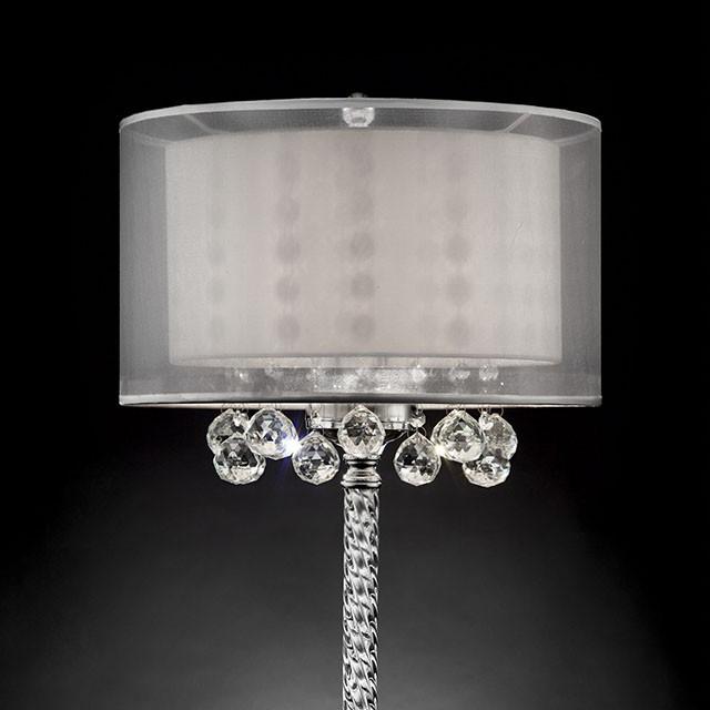 30"H Table Lamp, Hanging Crystal - Visions in Furniture (La Mirada, CA)