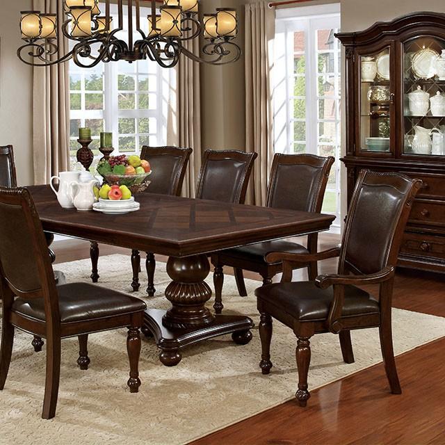 Alpena Brown Cherry Dining Table - Visions in Furniture (La Mirada, CA)