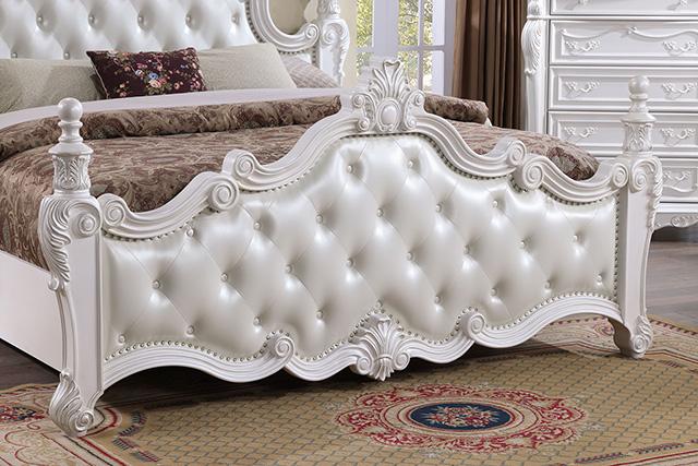 Cremona E.King Bed - Visions in Furniture (La Mirada, CA)
