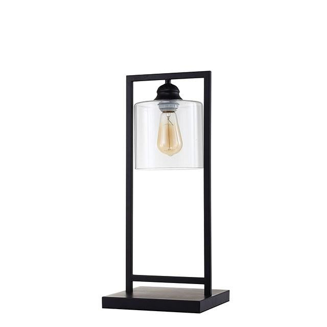 Zoe Black 6"H Table Lamp - Visions in Furniture (La Mirada, CA)