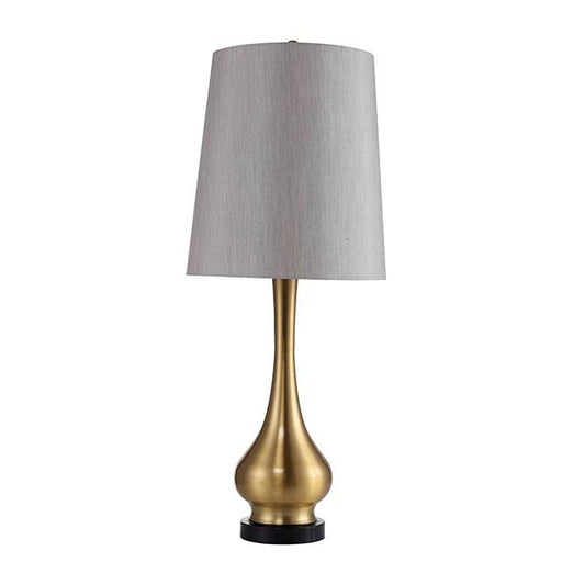Lia Gold 13"H Table Lamp - Visions in Furniture (La Mirada, CA)