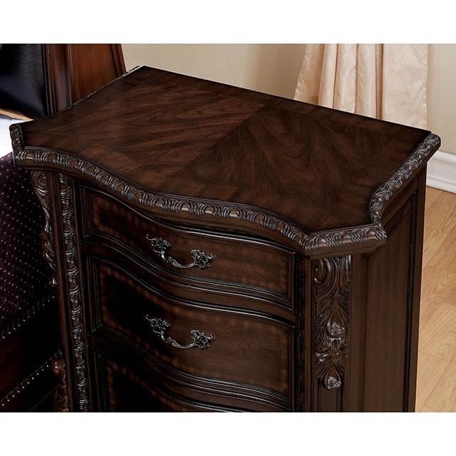 Monte Vista I Brown Cherry Night Stand - Visions in Furniture (La Mirada, CA)