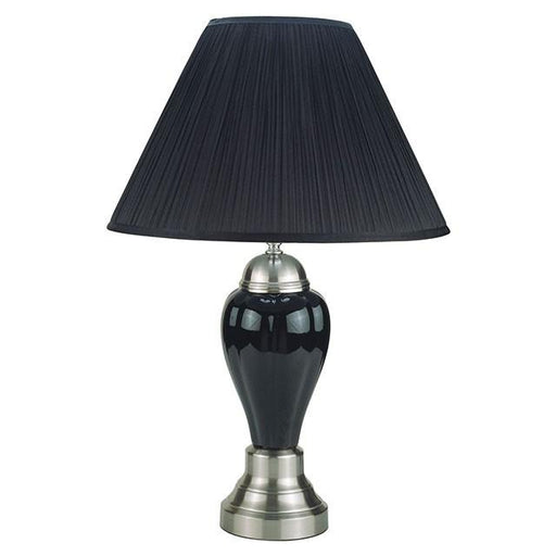 Niki Black Table Lamp (6/CTN) - Visions in Furniture (La Mirada, CA)