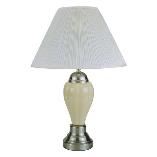 Niki Ivory Table Lamp (6/CTN) - Visions in Furniture (La Mirada, CA)
