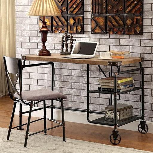 OLGA Antique Black Desk - Visions in Furniture (La Mirada, CA)