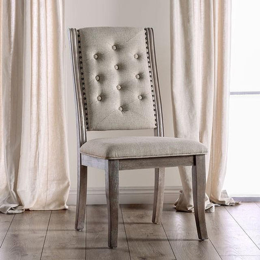Patience Rustic Natural Tone Side Chair (2/CTN) - Visions in Furniture (La Mirada, CA)