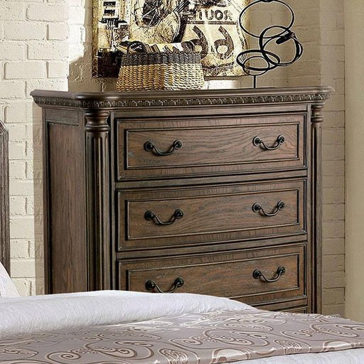 Persephone Rustic Natural Tone Chest - Visions in Furniture (La Mirada, CA)