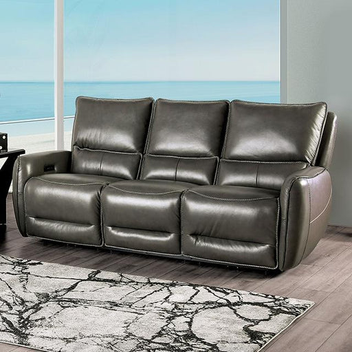PHINEAS Power Sofa, Gray - Visions in Furniture (La Mirada, CA)