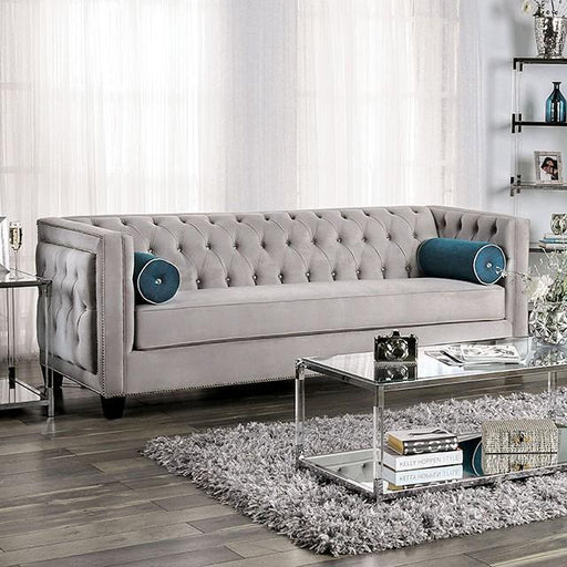 Silvan Gray Sofa - Visions in Furniture (La Mirada, CA)