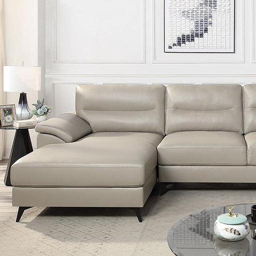 MOHLIN Sectional, Taupe - Visions in Furniture (La Mirada, CA)