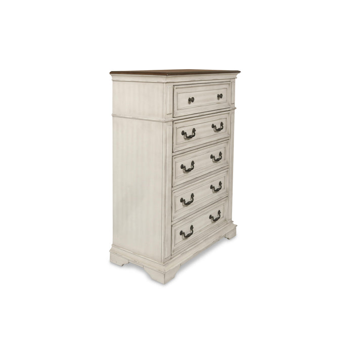 ANASTASIA CHEST - ANT. WHITE - Visions in Furniture (La Mirada, CA)