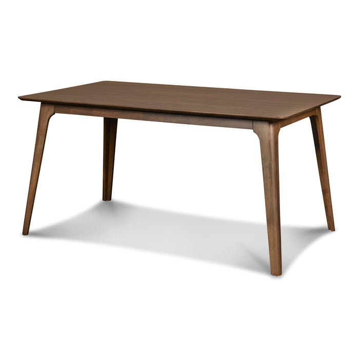 OSCAR 60" RECTANGLE TABLE - WALNUT - Visions in Furniture (La Mirada, CA)