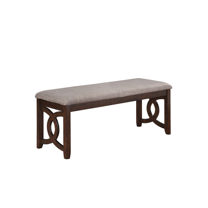GIA 46" BENCH-CHERRY - Visions in Furniture (La Mirada, CA)