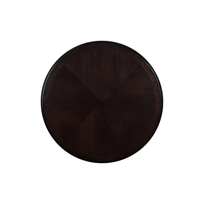 GIA ROUND COUNTER DINING 5 PC SET-EBONY - Visions in Furniture (La Mirada, CA)
