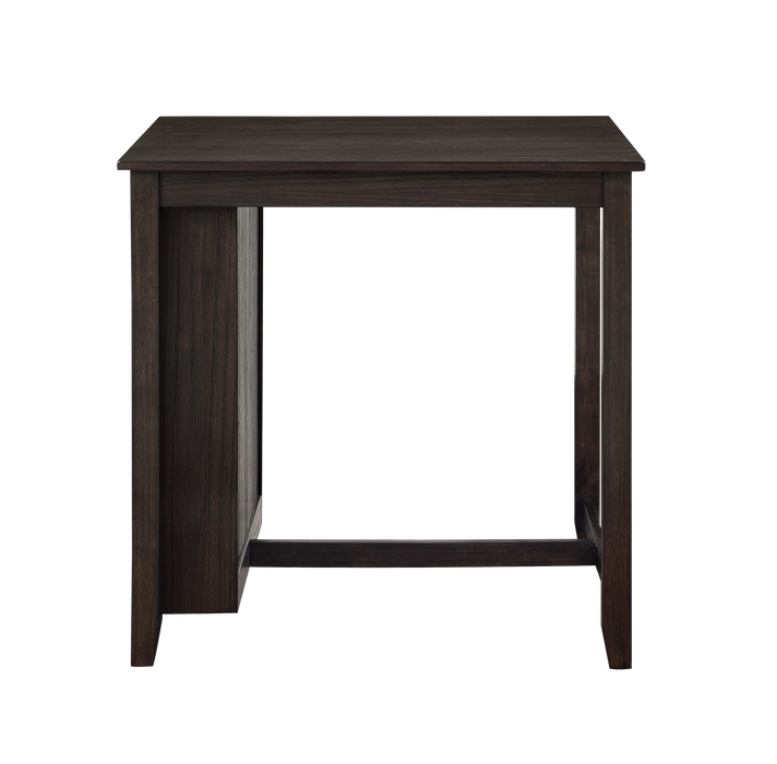 HESTON 36" STORAGE COUNTER TABLE SET W/2 CHAIRS-CHERRY - Visions in Furniture (La Mirada, CA)