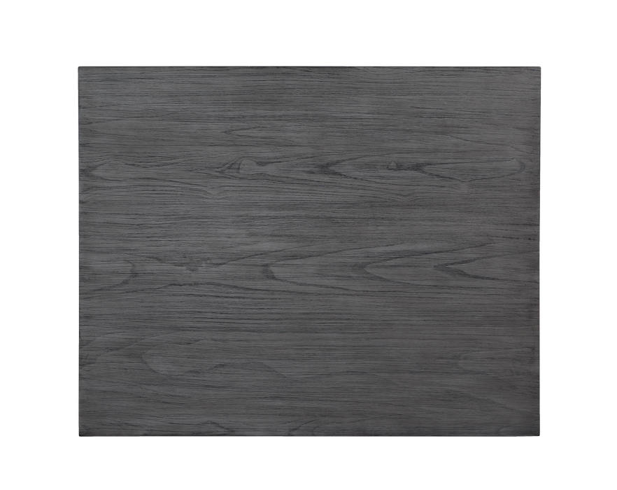 HESTON 36" STORAGE COUNTER TABLE SET W/2 CHAIRS-GRAY - Visions in Furniture (La Mirada, CA)