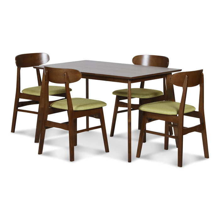 MOROCCO DINING CHAIR W/GREEN SEAT CUSHION - Visions in Furniture (La Mirada, CA)