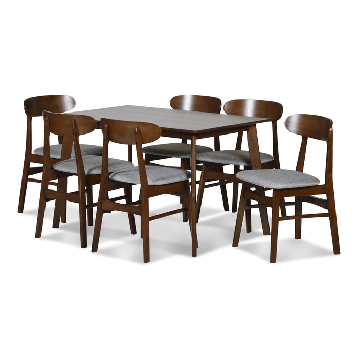 MOROCCO DINING CHAIR W/LIGHT GRAY SEAT CUSHION - Visions in Furniture (La Mirada, CA)