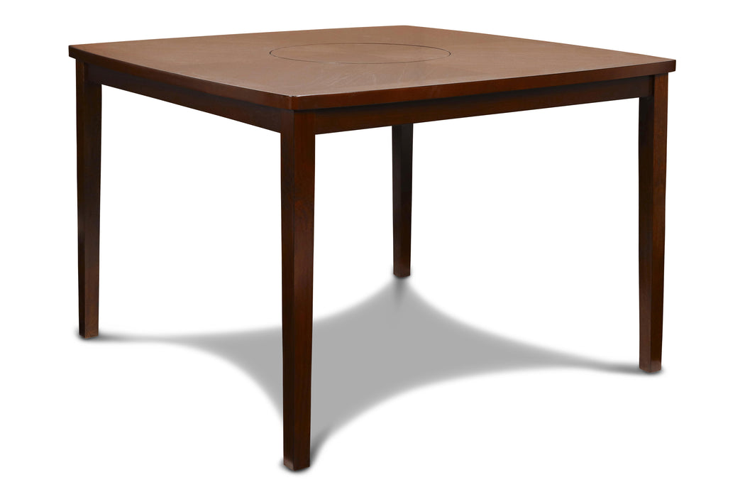 DIXON COUNTER TABLE W/LAZY SUSAN - ESPRESSO image