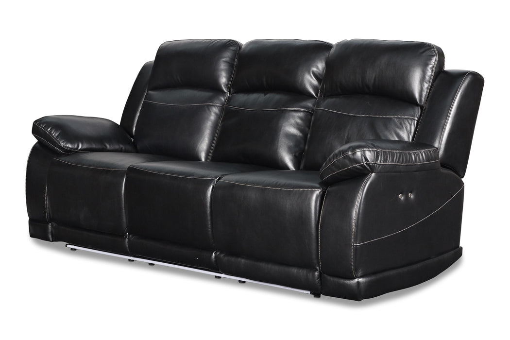 VEGA SOFA W/PWR FR - PREMIER BLACK image
